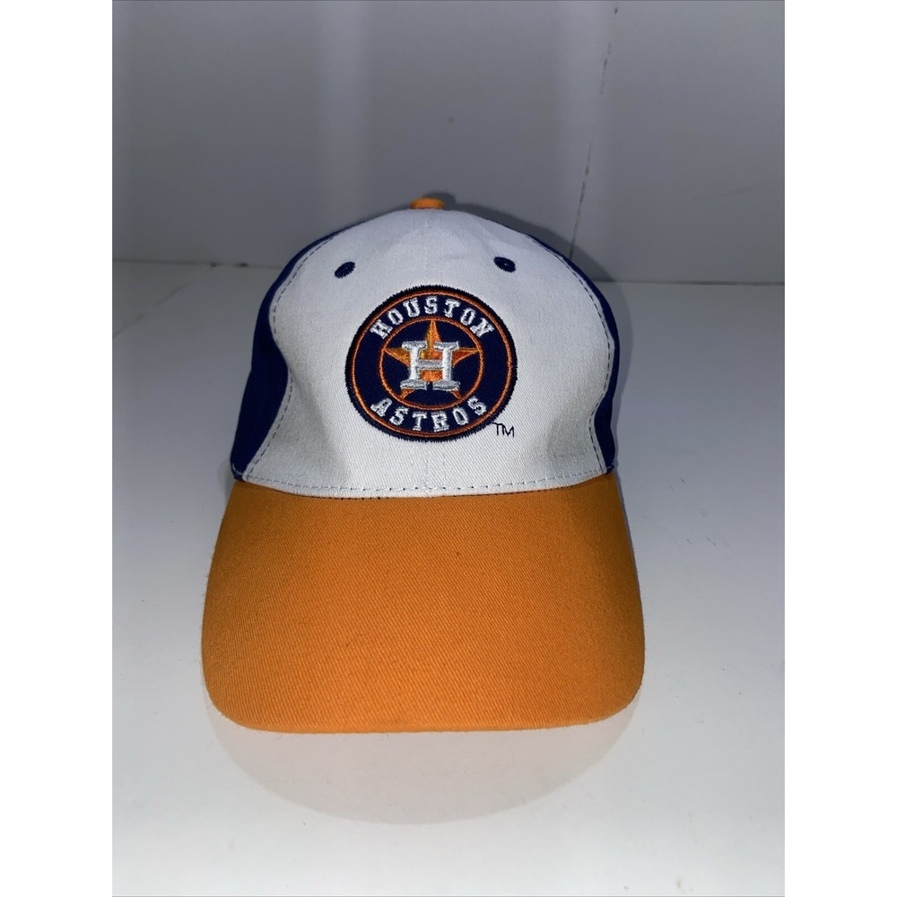 Houston Astros Buddies Club BBVA Youth Blue White Orange Kid Cap Hat Adjustable